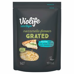 Syr rastlinný Mozzarella strúhaný 200g Violife