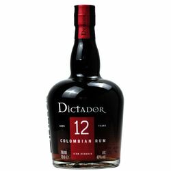 Dictador 12yo Rum 40% 0,7 l