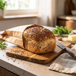 Chlieb špaldový zemiakový so semiačkami 650g Eberhard