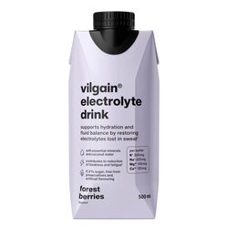 Electrolyte Drink lesné plody 500ml Vilgain