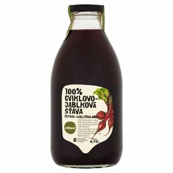 Ovocná šťava cvikla jablko 100% ZDRAVO 0,75l