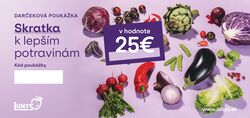Darčekový poukaz 25 EUR eshop