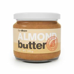 Maslo Mandľové 100% smooth 340g GymBeam