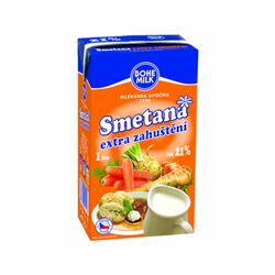 Smotana extra zahustenie 21% 1l Bohemilk