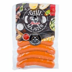 Klobásky Grill Majster so syrom 250g Baron VÝPREDAJ