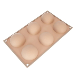 Orion Forma na pečenie 6x pologuľa silikón