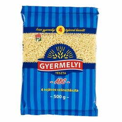 Cestoviny Abeceda 500g Gyermelyi