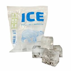 Ľad mrazený kocky XXL 1kg Ice Service