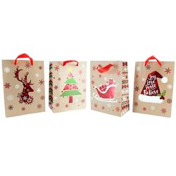 Darčeková taška Vianočná 23,5x17,5x8cm