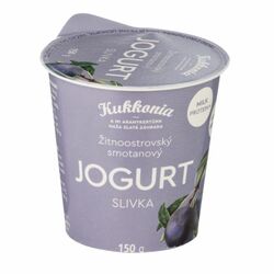 Jogurt slivka 150g Kukkonia