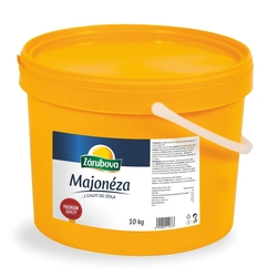 Majonéza Premium 70% 10kg Zárubova
