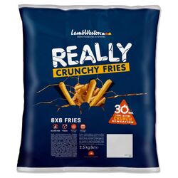 Mrazené Hranolky Really Crunchy 6x6mm (F900) 2,5kg LW