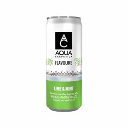 Aqua Carpatica limetka a mäta 330ml*ZO
