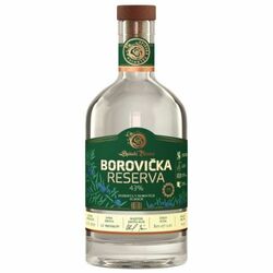 Spišská pálenica Borovička Reserva 43% 0,7 l