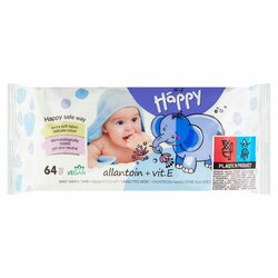 Bella Baby Happy vlhčené obrúsky 64ks