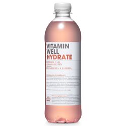 Vitamin well vitamínová voda hydrate 500ml*ZO