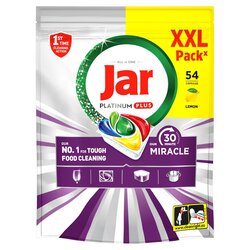 Jar Platinum Plus Lemon tablety do umývačky 54 tabliet