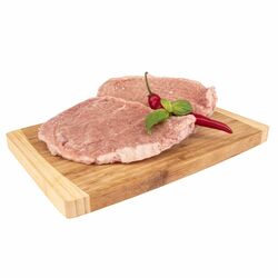 Mrazené Bravčové karé plátky naklepané, kaliber 150g / 4,5 kg kartón Beef House