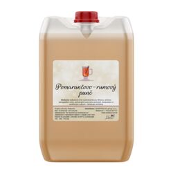 Punč pomarančovo rumový 7% 10l
