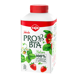 Jog. nápoj Probia Nature Jahoda 430g Rajo VÝPREDAJ