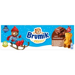 Opavia Brumík Čokoládová náplň jemné pečivo 150g