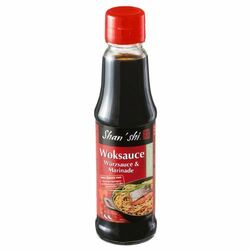 Sójová omáčka Wok cesnak, zázvor 150ml Shan&#039;shi