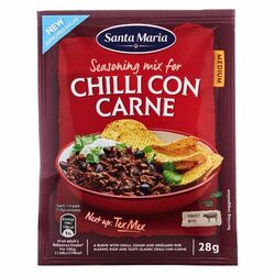 Zmes korenia Chilli Con Carne 28g Santa Maria