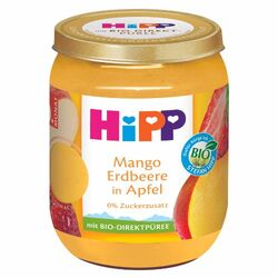 HiPP BIO Superovocie Jablko, mango a jahody 160g