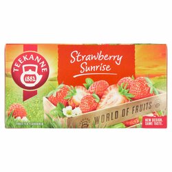 TEEKANNE Strawberry Sunrise, World of Fruits, 50 g