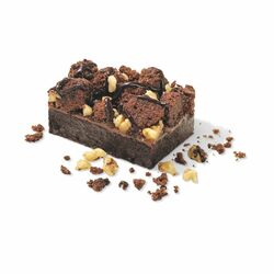 Mrazené Karamelovo orechové brownie 16x69g Erlenbacher