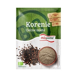 Korenie BIO Korenie čierne mleté 20g Mäspoma