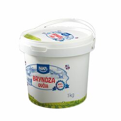 Bryndza ovčia 100% kýblik 1kg Nika VÝPREDAJ