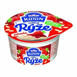 Mliečna ryža jahoda 175g Kunín