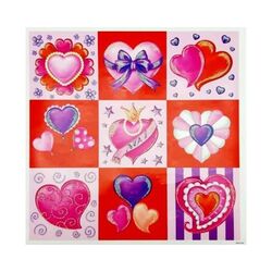 Wiky Okenná Dekorácia Srdiečka 30x30cm