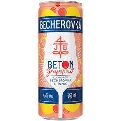 Becherovka Beton Grapefruit 4,5% 0,25l*ZO
