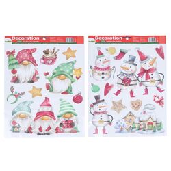 Nálepka na okno Vianočná 29x41cm