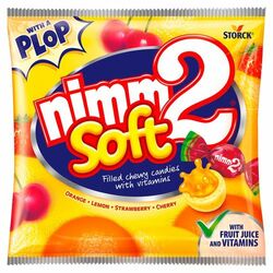Nimm2 Soft žuvacie cukríky s ovocnou náplňou 90g
