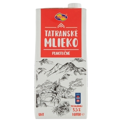 Mlieko plnotučné 3,5% Tatranské 1l Tami