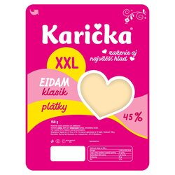 Syr Eidam plátky klasik XXL 150g Karička