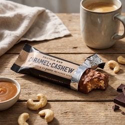 Proteínová tyčinka Caramel Cashew 55g Barebells