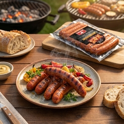 Klobása gril papriková Mini 220g Tauris VÝPREDAJ