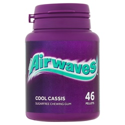Wrigley&#039;s Airwaves Cassis žuvačky dóza 46ks/64g