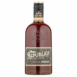 Božkov Republica Exclusive Rum 35% 0,7 l