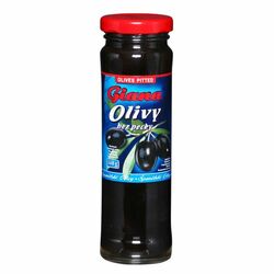 Olivy čierne celé bez kôstky 140g Giana