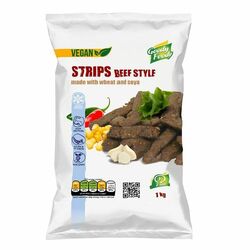 Mr.Vegan Strips beef style 1kg Goody Foody