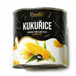Kukurica sterilizovaná, Bassta 2150 g