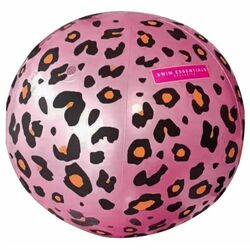Nafukovacia lopta s rozstrekovačom Leopard 60cm Swim Essentials