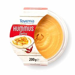 Taverna Hummus Spicy - pikantný cícerový dip 200g