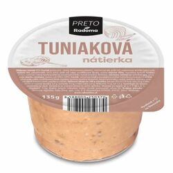 Nátierka Tuniaková 135g PRETO Radoma