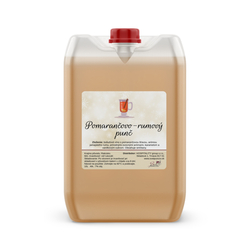 Punč pomarančovo rumový 7% 10l